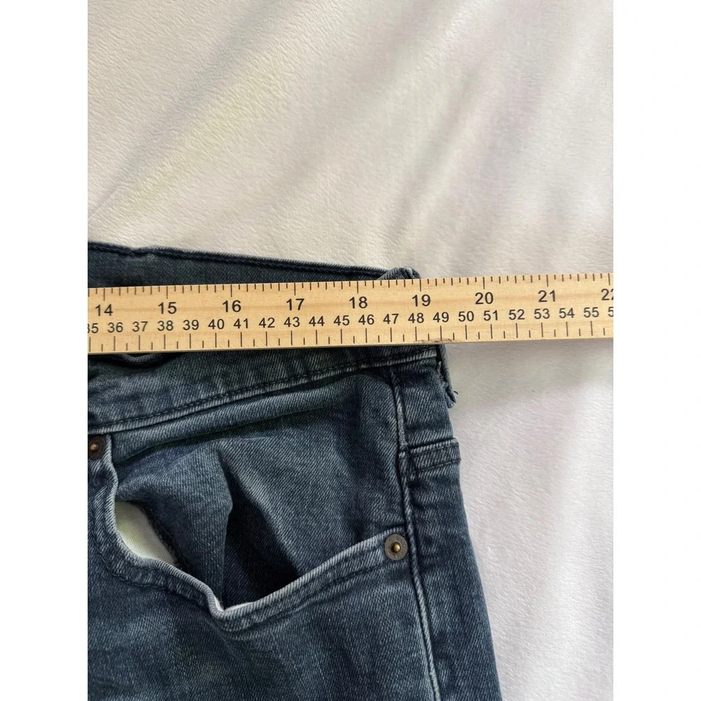 Levis 569 Loose Y2K Straight Jeans Mens 40x32 Dark Wash Blue Denim Pants
